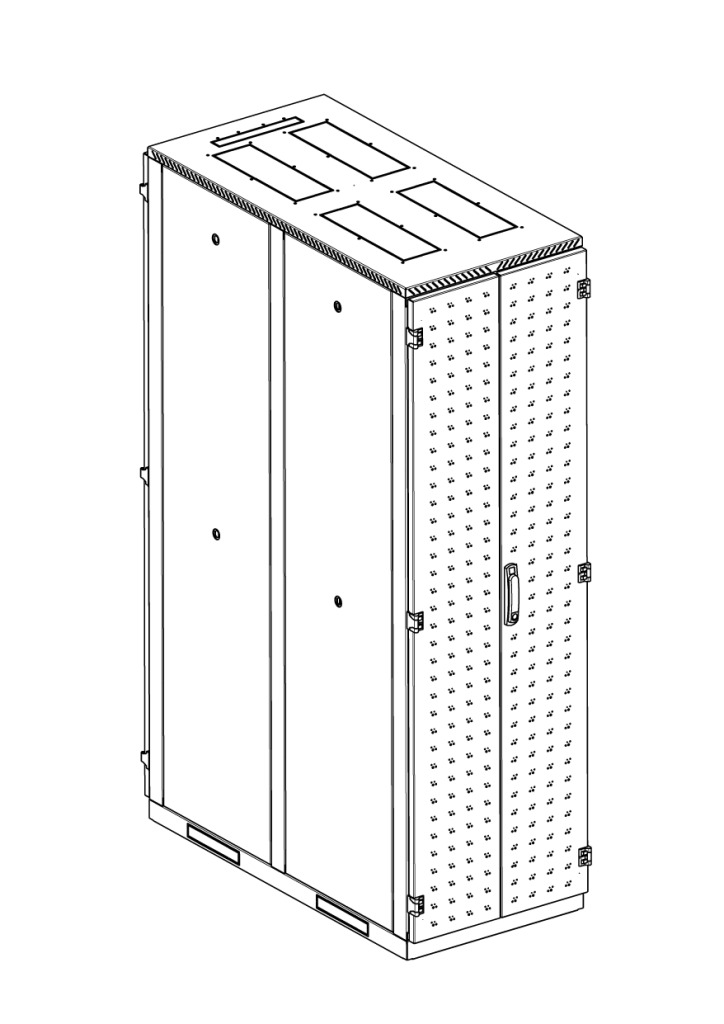 1 Серверный шкаф ЦМО, двойные перфорированные двери..jpg
